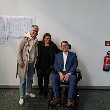 Jens Wehrenberg, Simone Juchem und Arne Frankenstein