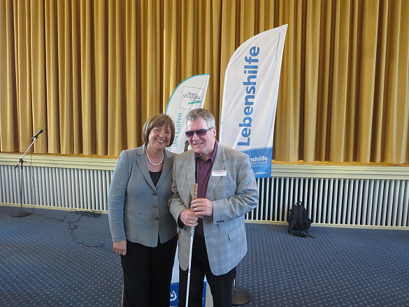 Ulla Schmidt und Joachim Steinbrück (Foto: Büro LBB)